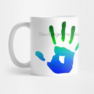 Destiel Handprint Mug